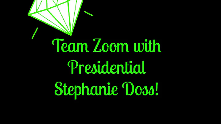 Team Zoom with Presidential Stephanie Doss