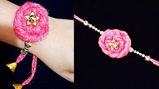 Rakhi making ideas at home | How to make rakhi at home | Rakhi making | Handmade rakhi at home