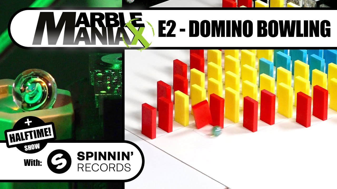 Marble ManiaX E2 Domino Bowling - feat. Tiësto (Spinnin' Records)
