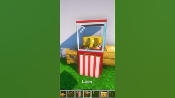 How to build a #minecraft popcorn stand #gamesforkidshub 🍿