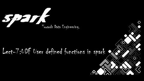 Lect 7: UDF user defined functions in spark. | pyspark | UDF | Big Data |Data Engineer