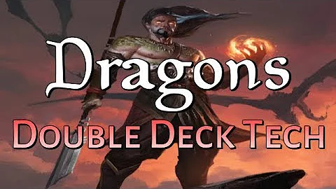Mtg: Dragons Double Deck Tech in Core Set 2019 Standard!