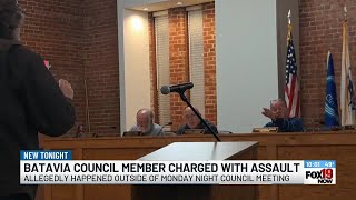 A Batavia council member charged with assault Update