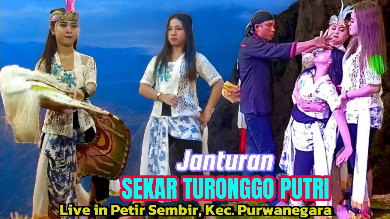 Janturan Kuda Kepang SEKAR TURONGGO PUTRI || STP. Live in Petir Sembir Kec. Purwanegara.
