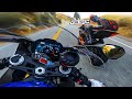 POWERFUL R6 vs S1000RR vs GSXR1000 | EPIC RACING