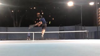 Grunting The Alphabet In Tennis