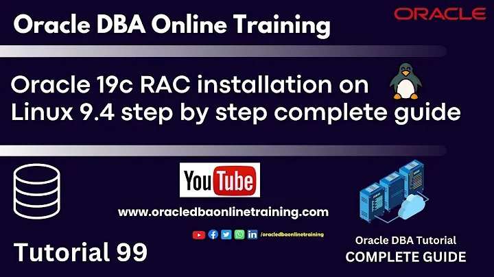 Oracle 19c RAC Installation on Linux 9.4 - Step-by-Step Guide