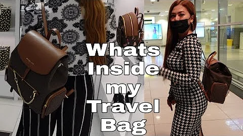 MK Bag Unboxing | Michael Kors Backpack | What's in my Bag | Outlet Village Dubai