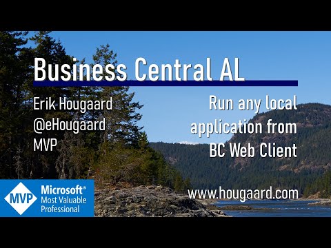 Run any local application from AL in Business Central Web Client