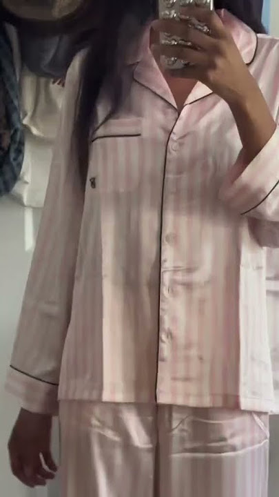 VICTORIA'S SECRET SATIN PAJAMA SET