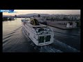 Fb elyros  anek lines  ro ropassenger ship maneuvers in the ports from the bridge