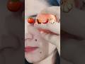 Makeup using Only Fruits & vegetables 🍗 #trending #viral #fruitsvegetables #viralshorts #shortsfeed