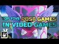 Top Five Post Games in Video Games