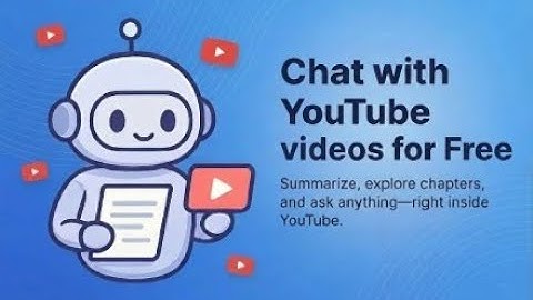 YT Learn v1. Browser extension for chatting with youtube videos for free.