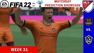 FIFA 22 | MLS Matchday Prediction Showcase | Houston Dynamo vs. LA Galaxy