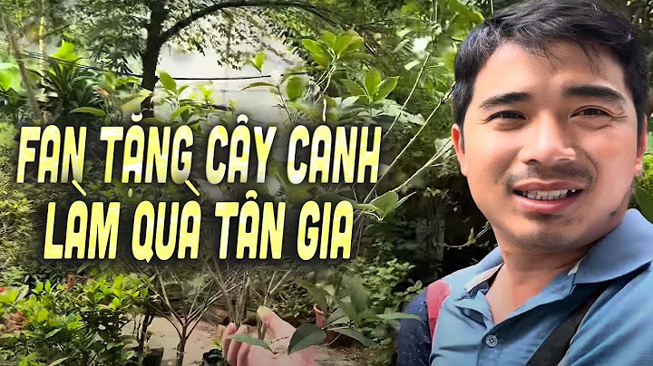 A Páo Cùng Vợ Đi Hoa Hoa Gặp Fan Tặng Ngay 2 Cây Mộc Làm Qùa Tân Gia - A Páo Vlog