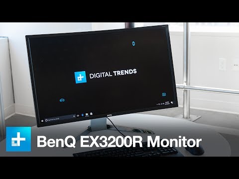 BenQ EX3200R Monitor - Hands On Review