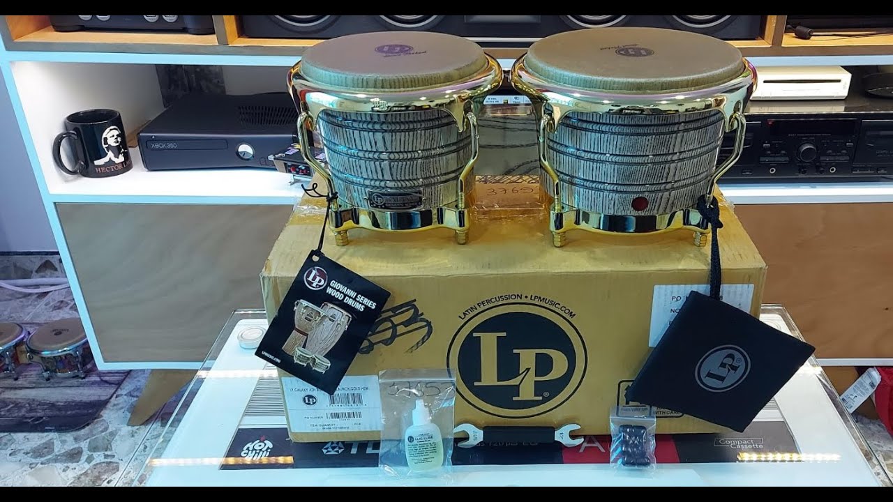 Unboxing Bongó LP Galaxy Giovanni Hidalgo Series Dorado YouTube