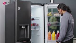 How to utilise the features of your LG refrigerator to keep your food fresher for longer