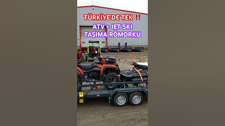 HİPPO TRAİLER ATV + JET SKI TAŞIMA RÖMORKU