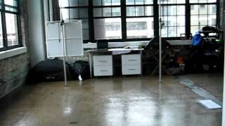 Proper Tour of the Studio/Loft(I know that I had already put up a short video of my new space, but here is a proper tour. Ignore the man behind the camera...he is a little annoying haha., 2010-10-17T20:29:53.000Z)