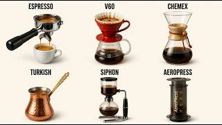 Every Coffee Brewing Method Explained (PART 1)