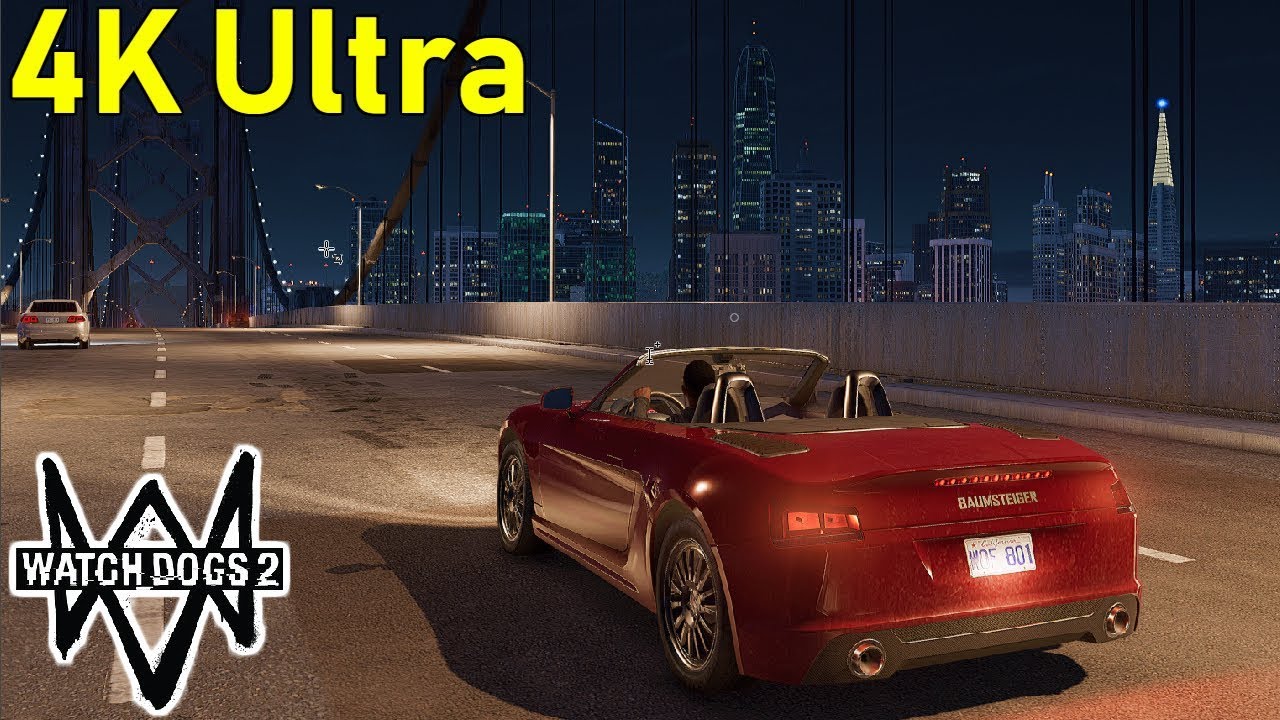 Watch Dogs 2 - 4K UIltra Settings (HUD off) ''GeForce RTX 2080 Ti''
