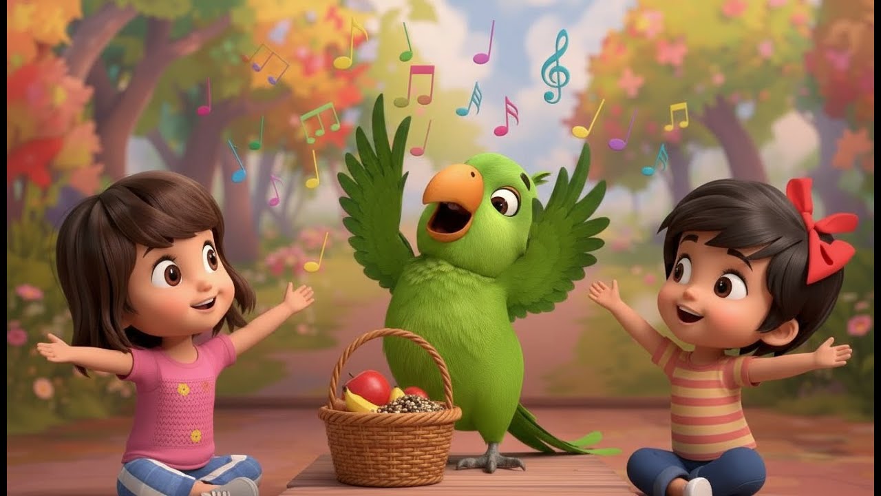 Main Tota Hindi Rhyme | Children Hindi Rhyme | मैं तोता मैं तोता | 