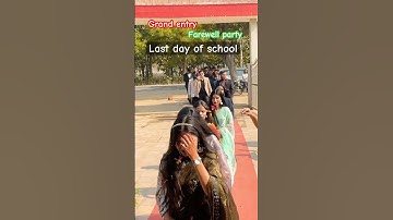 Last day of school| Farewell #school #fun #schooldays #memories #students #ram #love #happy #feeling