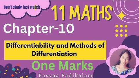 11 Maths - Chapter 10 - Ex 10.5 - One Mark - Shortcuts