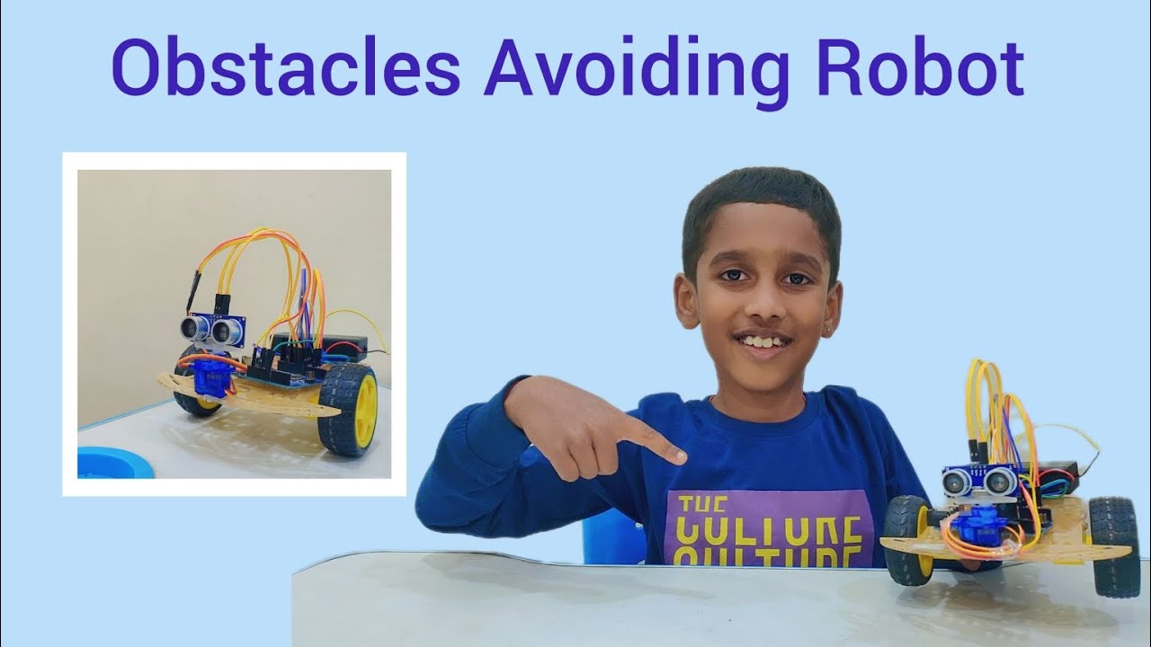 Obstacles Avoiding Robot | Arduino project | - YouTube