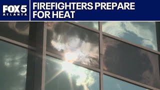 Georgia firefighters prepare for increased calls due to heat