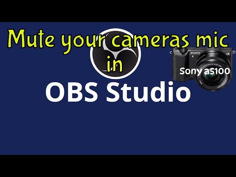 MUTE YOUR MIC AUDIO USING OBS STUDIO 2023