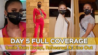 DAY 5 FULL COVERAGE || Smile Train Event, Rehearsal and Dinner Out with the candidates