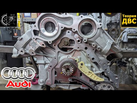 Двигатель AUDI S7 V6 2.9L (EA839) - сборка (Режисёрская Версия)
