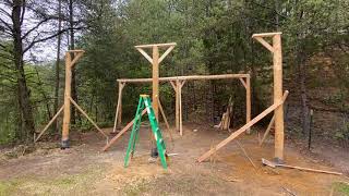 Inexpensive pole barn build part 2