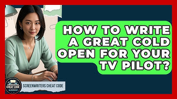 How To Write A Great Cold Open For Your TV Pilot? - Screenwriter