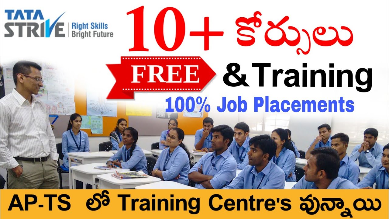 TATAstrive Free courses training with jobs placements in hyderabad ...