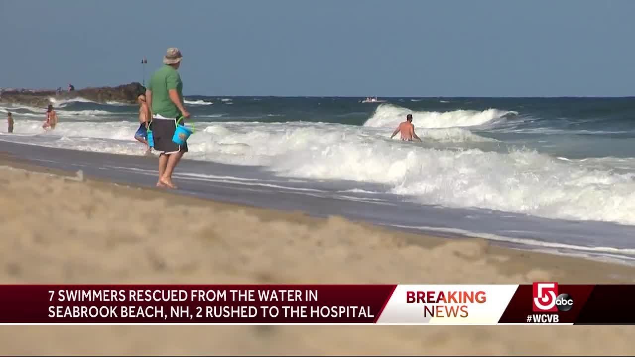 Swimmers Rescued Rushed To Hospital From Seabrook Beach You Swimmers Rescued Rushed To Hospital From Seabrook Beach