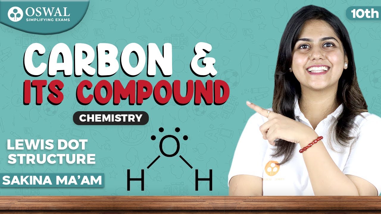 Carbon and its compounds - Lewis Dot Structure | CBSE Class 10 ...