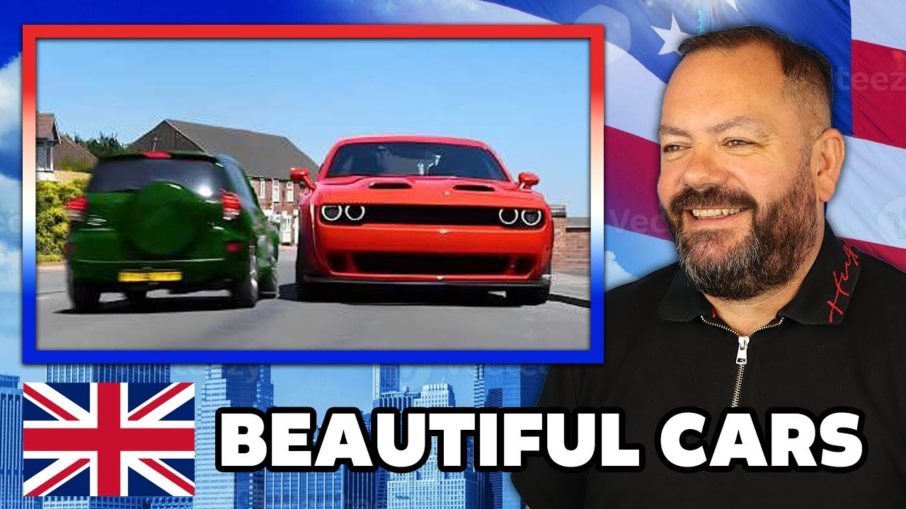 We Drove Ridiculous American Cars In The UK REACTION | OFFICE BLOKES REACT!!