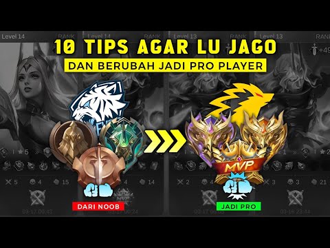 PAKAI 10 TIPS INI AGAR LU JAGO & WINSTREAK MAEN ML - Auto Jadi Pro Player !