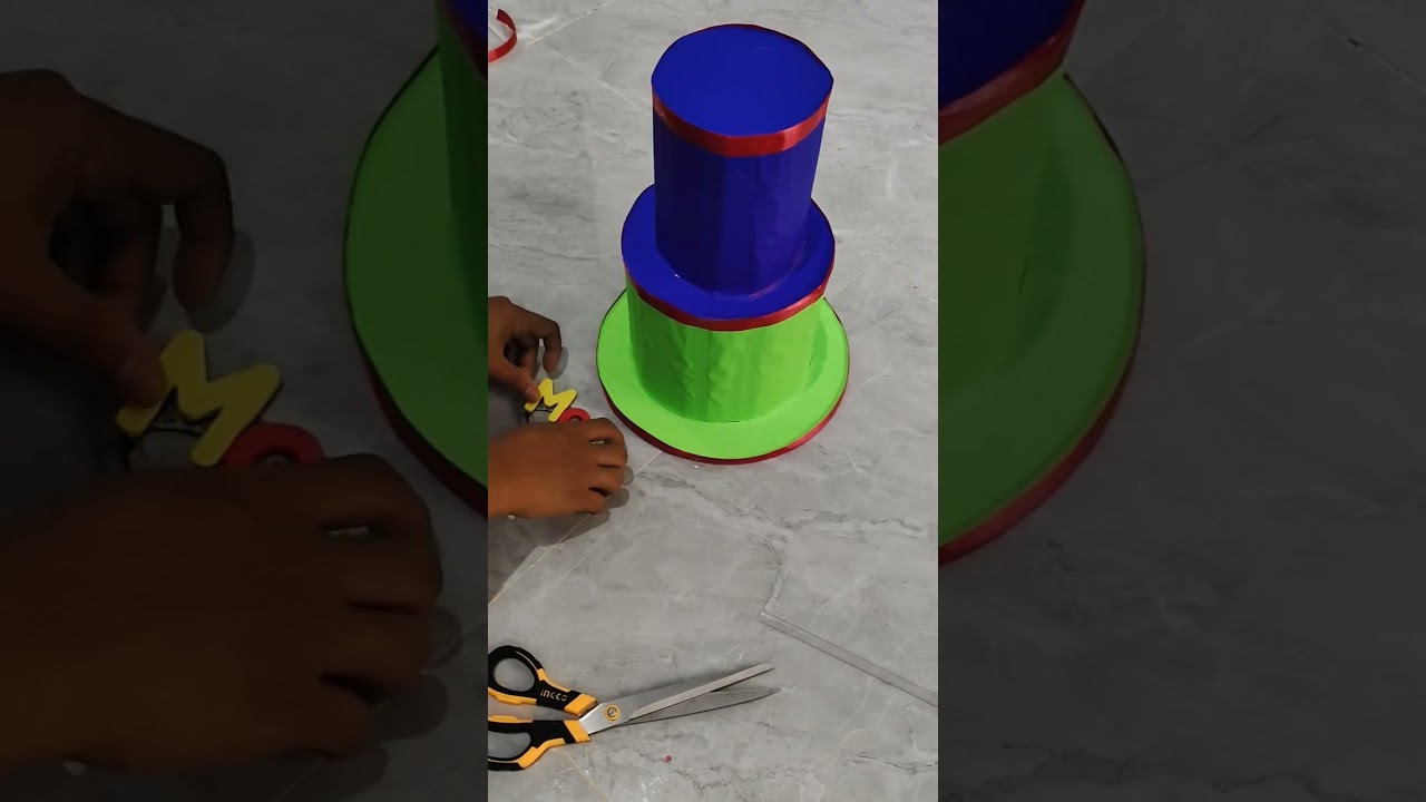 How to make Math Hat School Project 