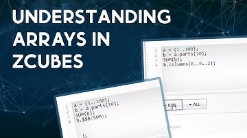 Understanding Arrays in ZCubes