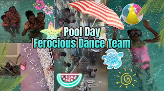 POOL DAY | HOTEL | FUN DAY | FEROCIOUS DANCE TEAM