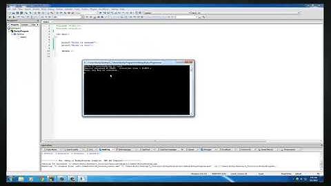 04. C Programming Tutorial - 4 - Print Text on the Screen