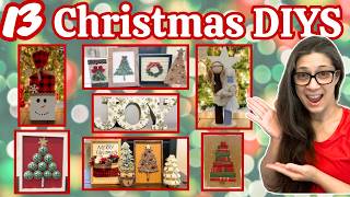 13 *Christmas* DIYS🎄Christmas Decor Crafts