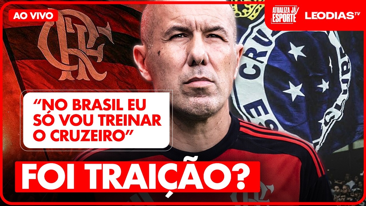COLETIVA DE IMPRENSA | LEONARDO JARDIM NO FLAMENGO  | Atualiza já Esporte | LeoDias Tv