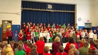 Belle Elementary Christmas concert  2014