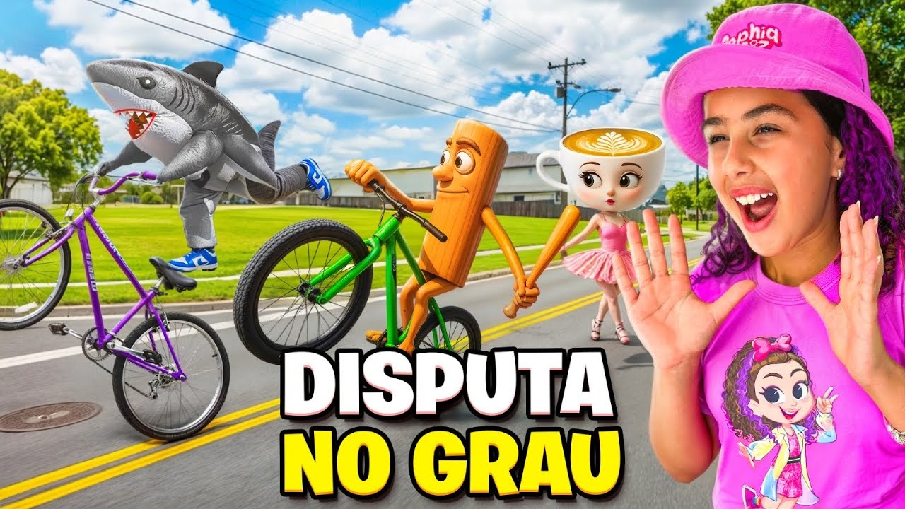 TRALALELO E TUM TUM SAHUR DISPUTARAM NO GRAU PRA CONQUISTAR A BAILARINA!